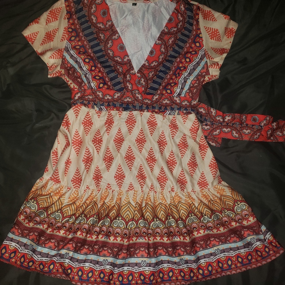 Mila rae boutique boho dress size M